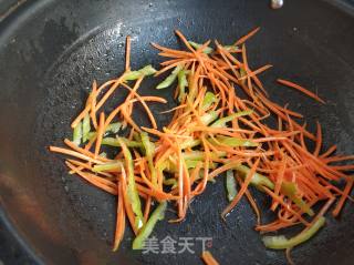 Stir-fried Shredded Pork with Enoki Mushroom recipe