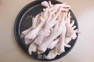 Steamed Chicken Feet with Sauce recipe