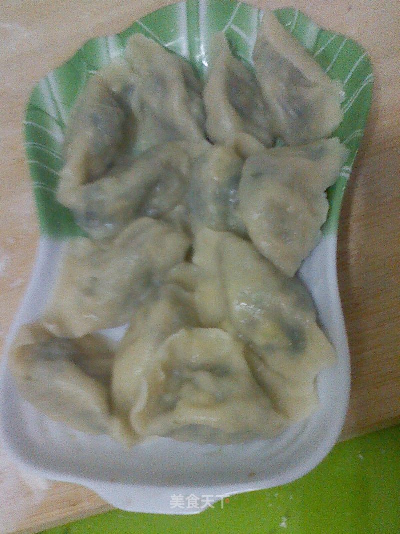 Dumplings Stuffed with Spinach-help Your Baby with Calcium~~