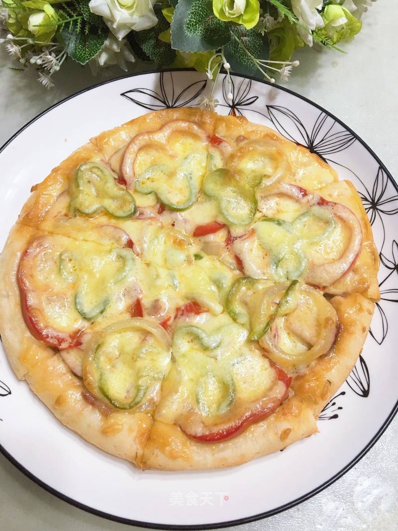 Bacon Sausage Pizza recipe