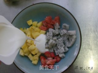 Yogurt Fruit Fishing recipe