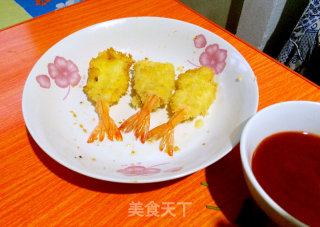 Cheese Sakura Fried Shrimp Sticks (japanese Style) recipe