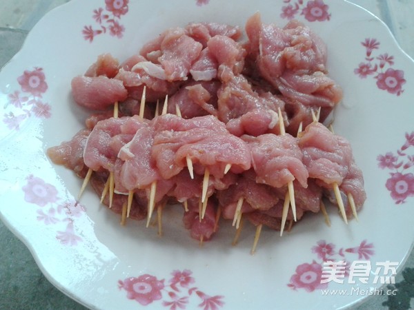 Toothpick Meat recipe