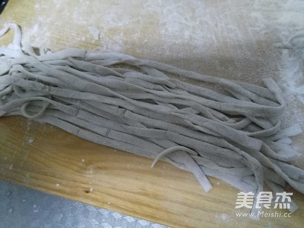 The Making Process of Soba Noodles recipe