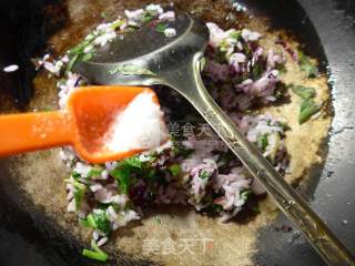 Fried Rice with Red Amaranth recipe