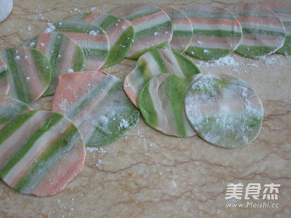 Three-color Dumplings recipe