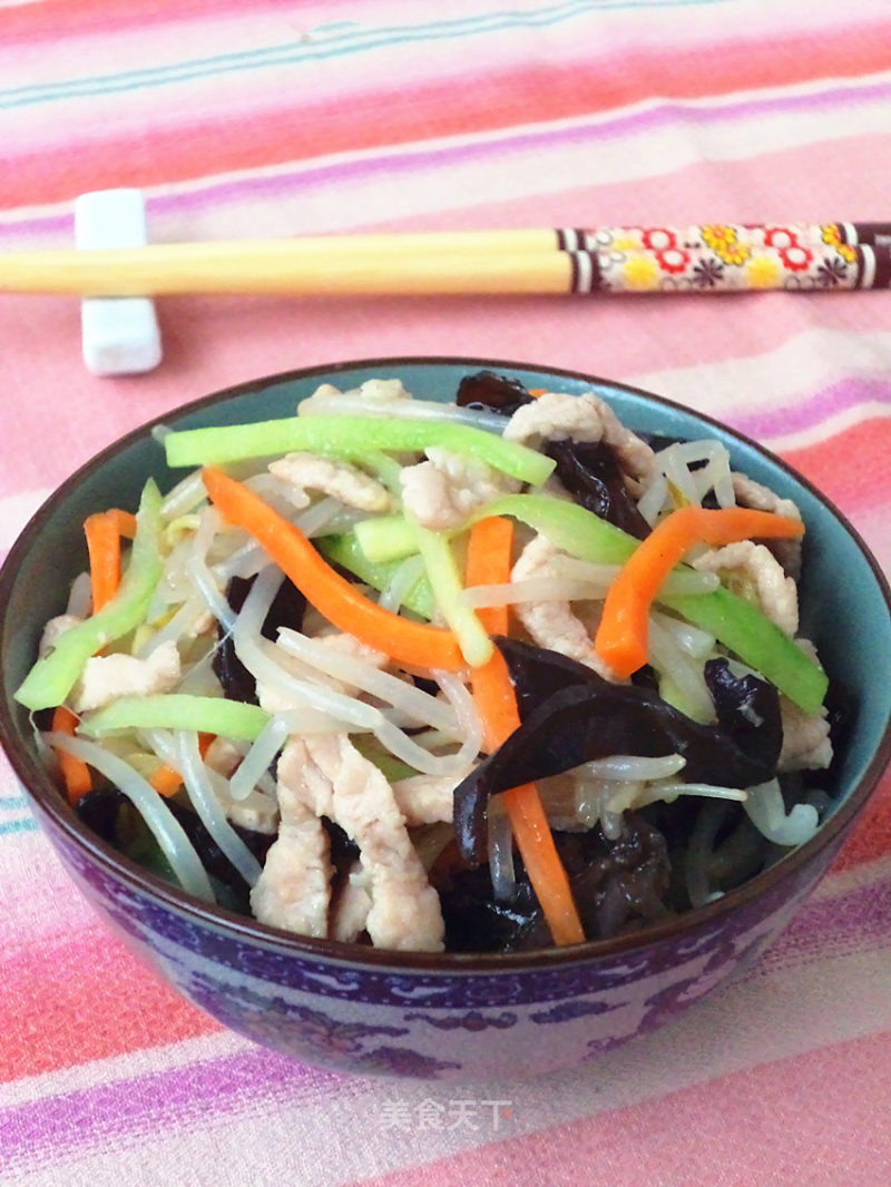 Four Silk Bean Sprouts recipe