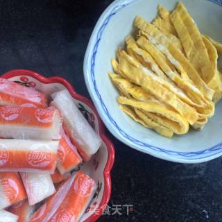 Crab Sticks and Seaweed Rice recipe