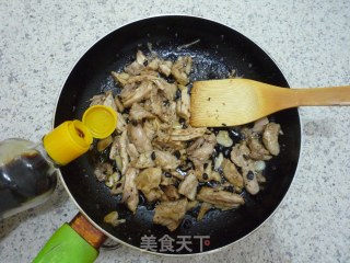 Stir-fried Pork with Tempeh and Pepper recipe