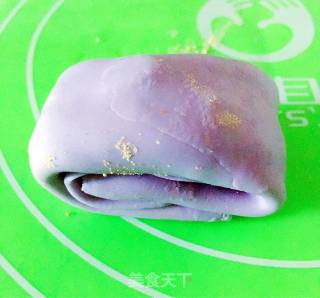 Purple Cabbage Scallion Pancakes recipe