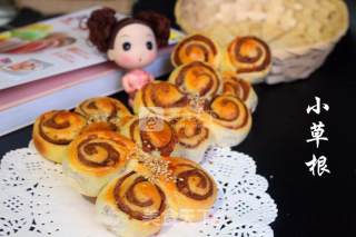 Sesame Bean Paste Bread recipe