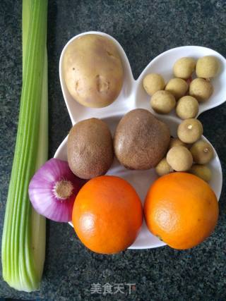 Colorful Fruit and Vegetable Juice recipe