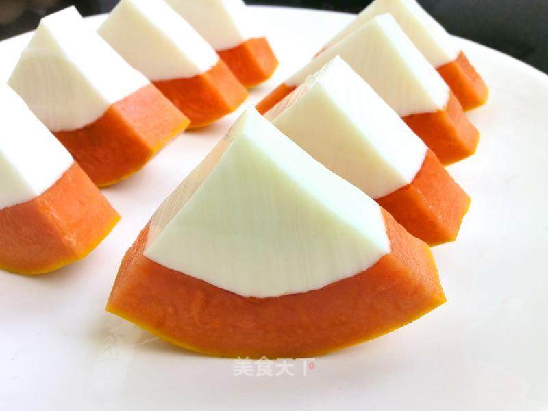 Papaya Milk Jelly recipe