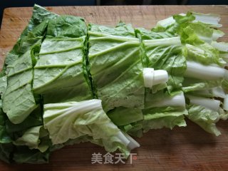 Stir-fried Chinese Cabbage Meat recipe