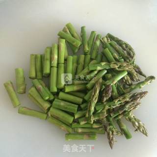 Stir-fried Asparagus with Sausage recipe