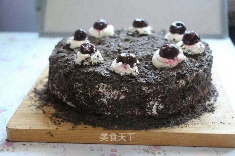#aca烤明星大赛# Black Forest Cake