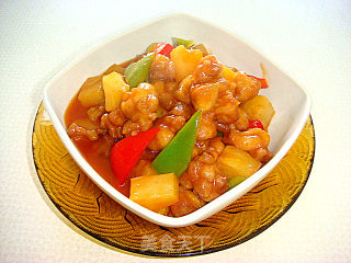 Pineapple Sour Chicken recipe