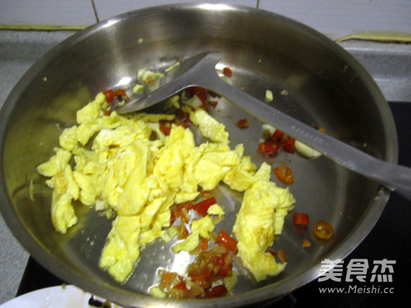 Chopped Pepper Fungus and Chopped Eggs recipe