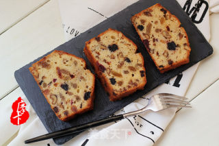 Mr. Xiaojima’s [dried Fruit Pound Cake] recipe