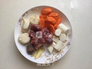 Pork Ribs and Yam Soup recipe
