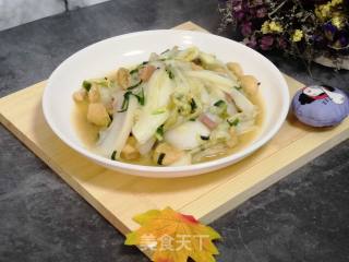 Braised Chinese Cabbage with Tofu recipe