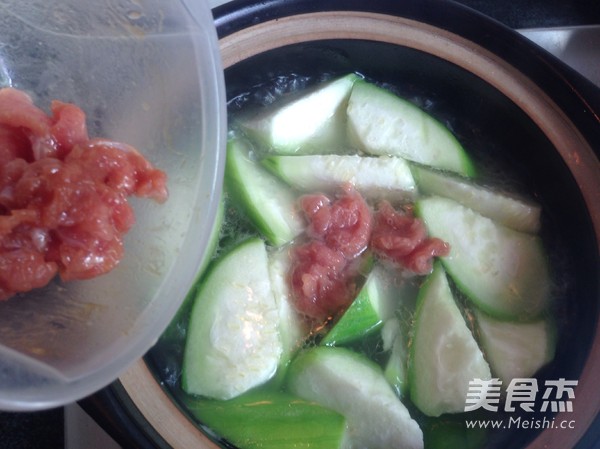 Scallop Lean Pork and Water Melon Soup recipe