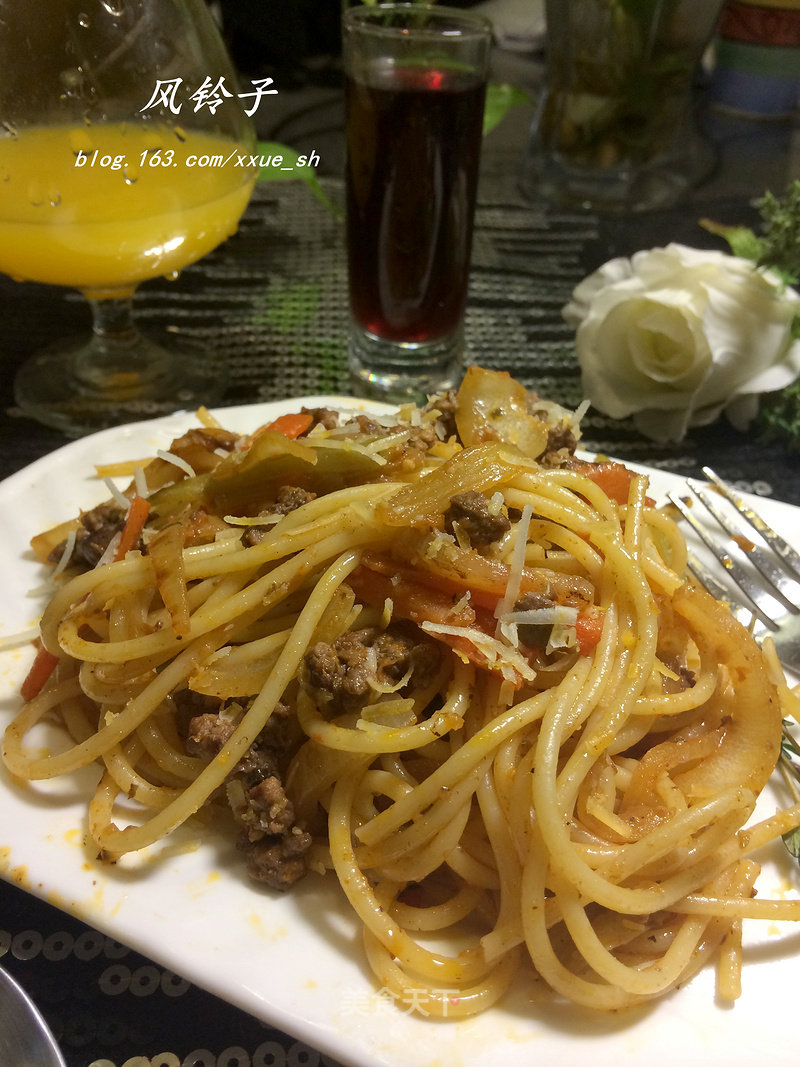 [新味cook] Trial Product Report---italian Bolognese Noodles recipe