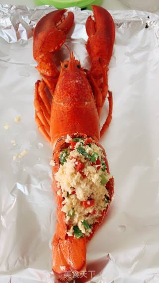 Grilled Boston Lobster with Garlic recipe