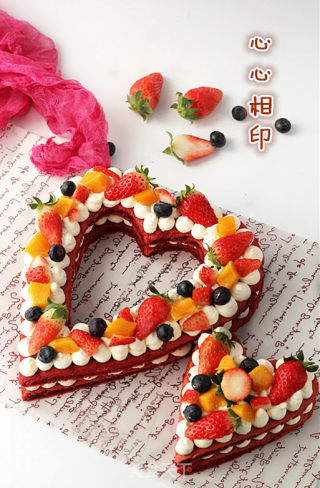 Deep Love [heart-to-heart Fruit Cake] recipe