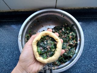 Spinach Whole Grain Pie-a Luxury Breakfast for Summer Vacation recipe