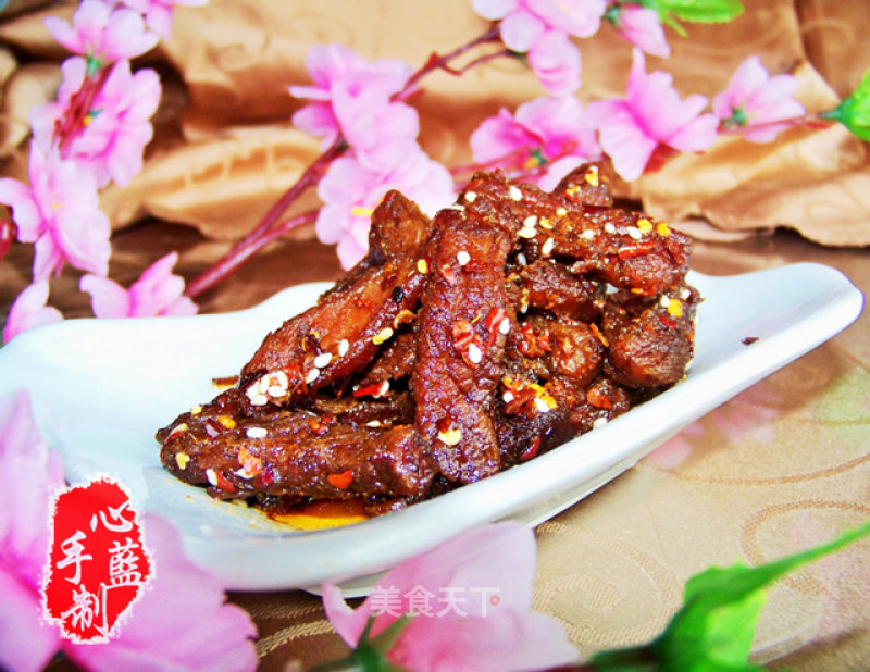 Xinlan Hand-made Private Kitchen [homemade Spicy Beef Jerky]——except Wushan is Not A Cloud recipe