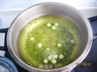 Tremella and Mung Bean Soup recipe