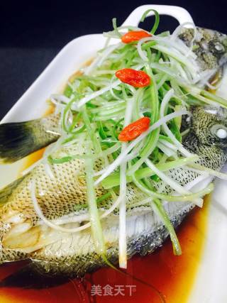 Steamed Sea Bream recipe