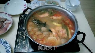 Tom Yum Goong Hot Pot recipe