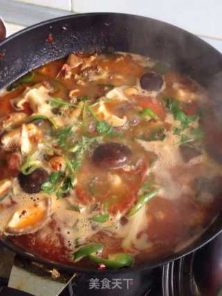 Spicy Chicken Hot Pot recipe