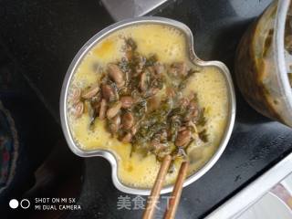 Steamed Eggs with Soy Beans recipe