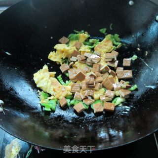 Fried Rice with Egg Tofu recipe