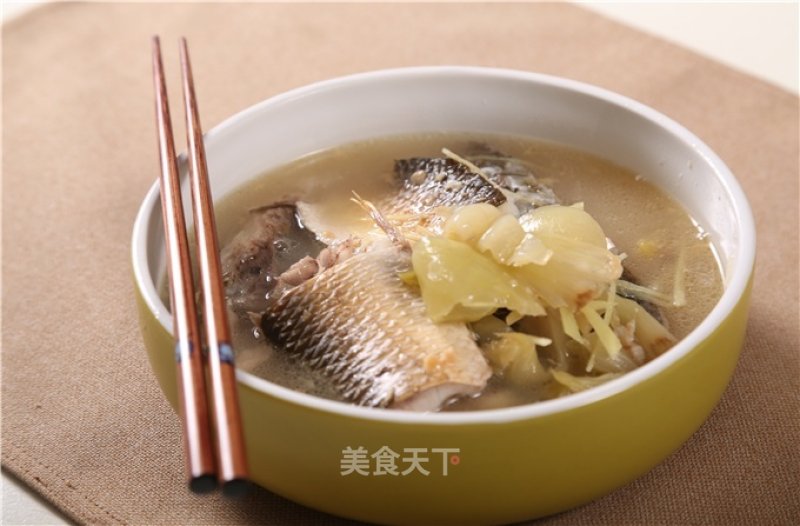 Poached Barracuda with Chaozhou Sauerkraut——jiesai Private Kitchen recipe