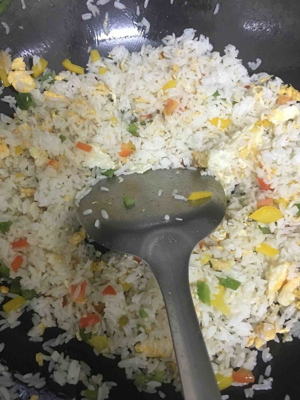 Colorful Fried Rice recipe