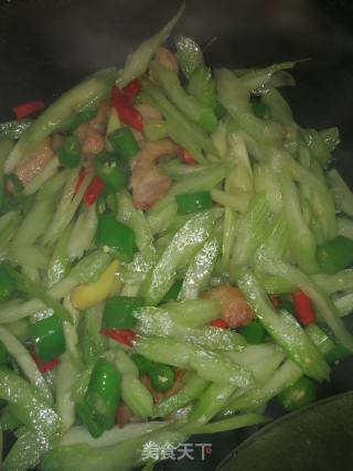 Celery Scrambled Eggs recipe