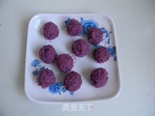 Salad Purple Sweet Potato Crisp recipe