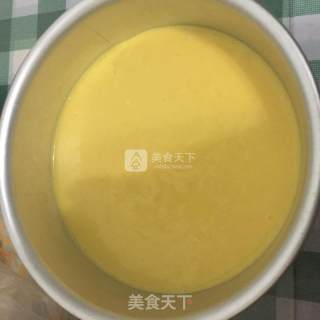 【mango Flowing Heart Cake】 recipe