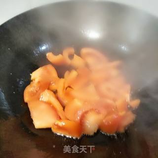 Super Simple and Delicious Scrambled Eggs with Tomatoes recipe