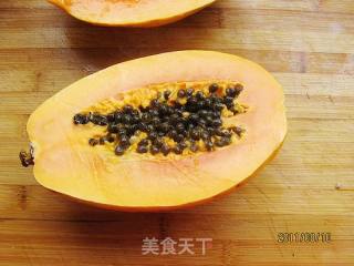 Stewed Papaya with Tremella recipe