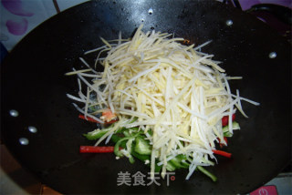 Hot and Sour Potato Shreds recipe