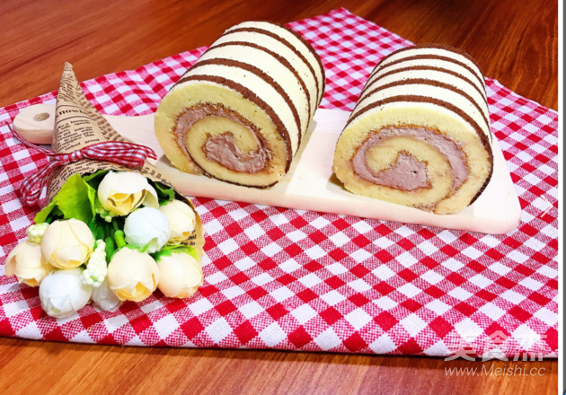 Zebra Cake Roll recipe