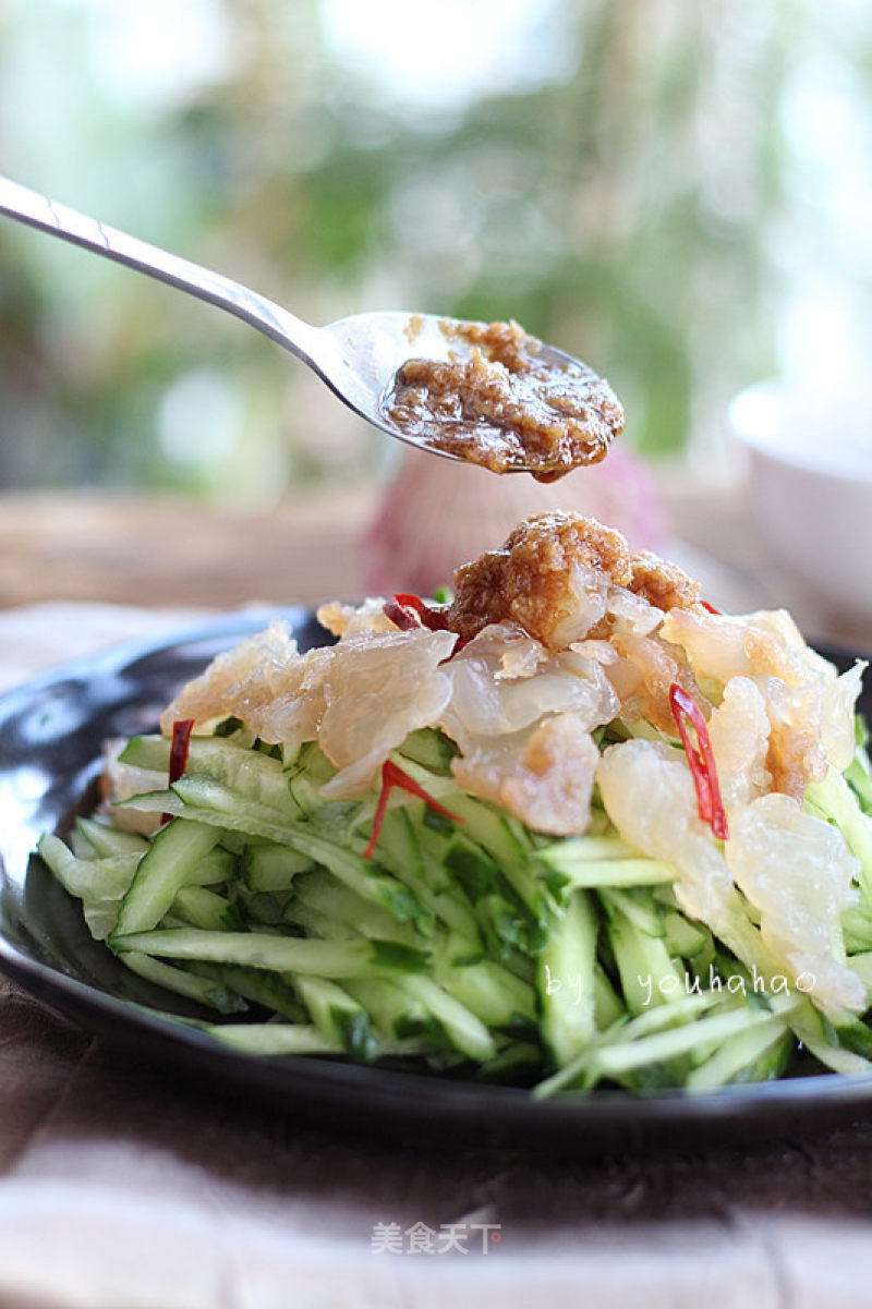 Jellyfish Head Mixed with Cucumber