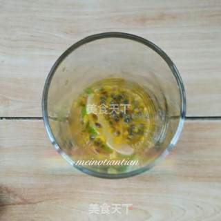 Passion Fruit Lime Honey Drink recipe