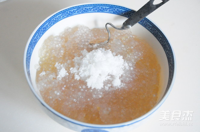 Sago Fruit Dessert recipe
