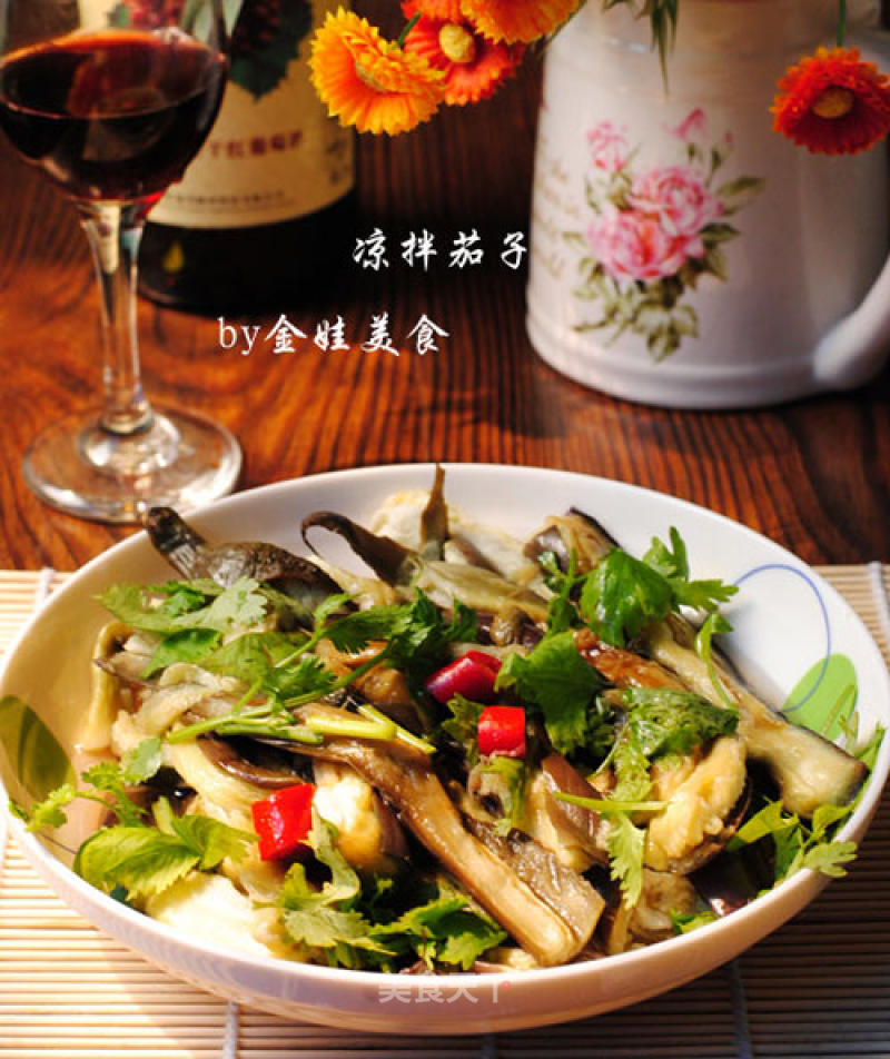 A Small Cold Dish that Never Gets Tired Of—【cold Eggplant】 recipe